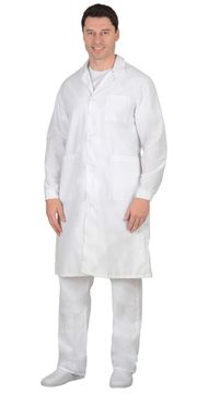 Халат х/б бязь (белый)