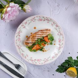 Салатник 1000 мл d 26 см h 4,5 см Retro Ritz-La Vie En Rose Noble [6]