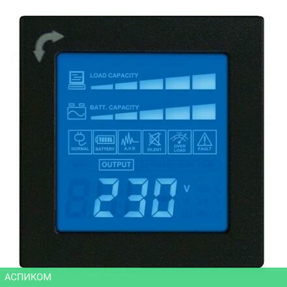 Источник бесперебойного питания CyberPower PR1000ELCDRT2UA