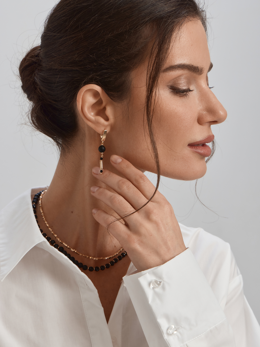 91003407 Колье Selena Pearls