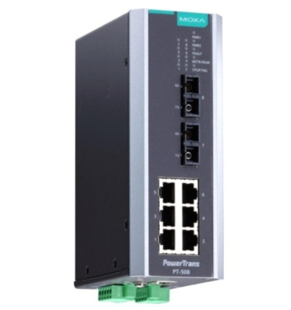 Коммутатор управляемый MOXA PT-508-MM-SC-24