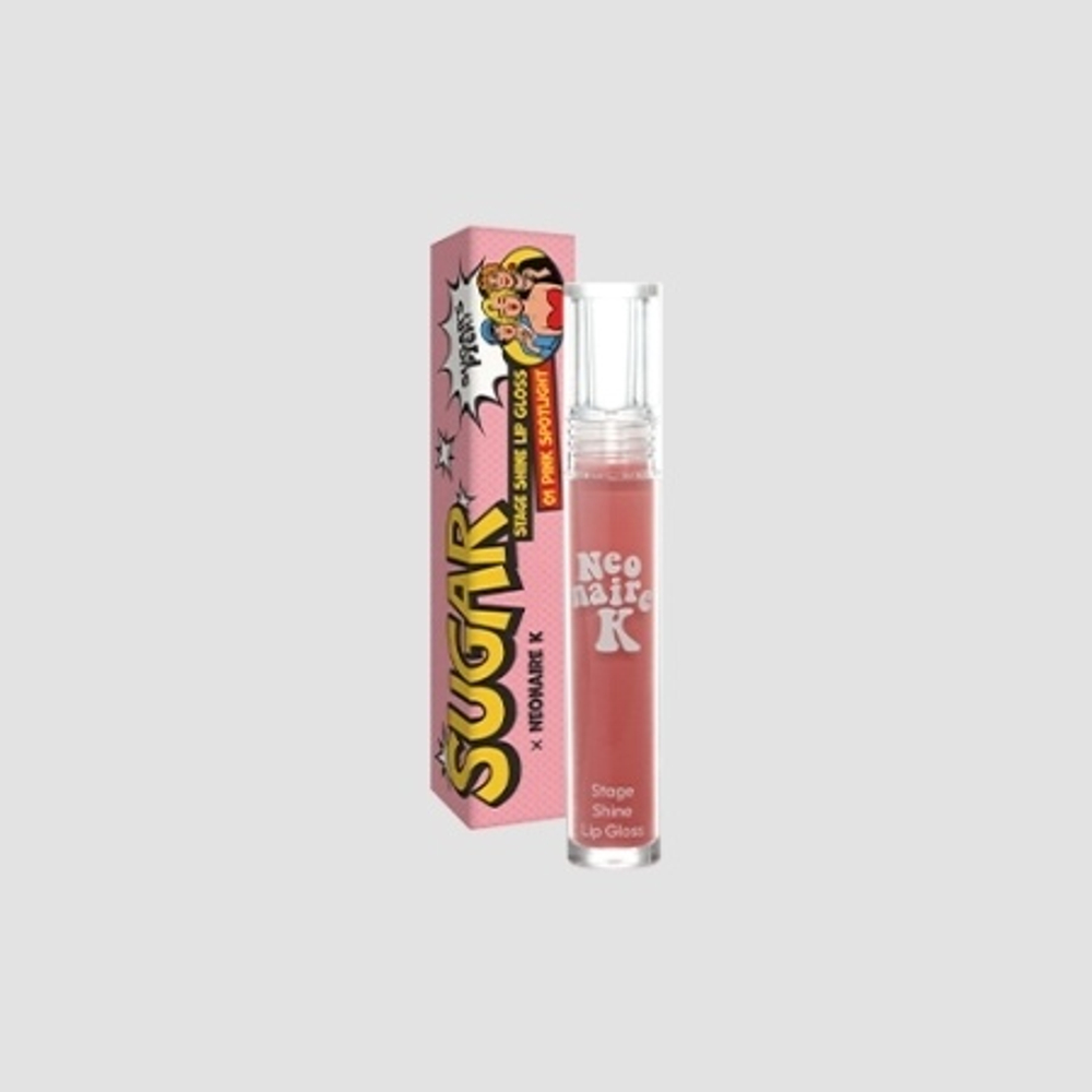 товары SUGAR : Show Comedy MUSICAL Official MD LIP GLOSS 01 PINK SPOTLIGHT