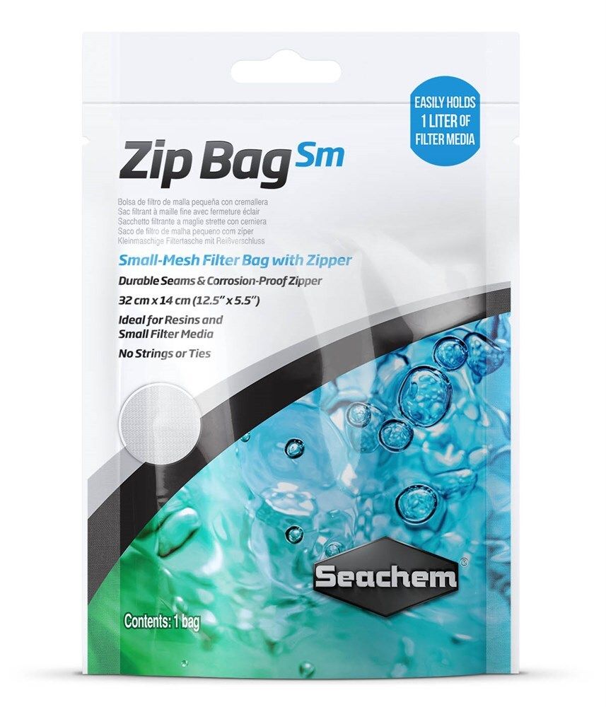 Мешок для наполнителей Seachem Zip Bag S (32х14см)