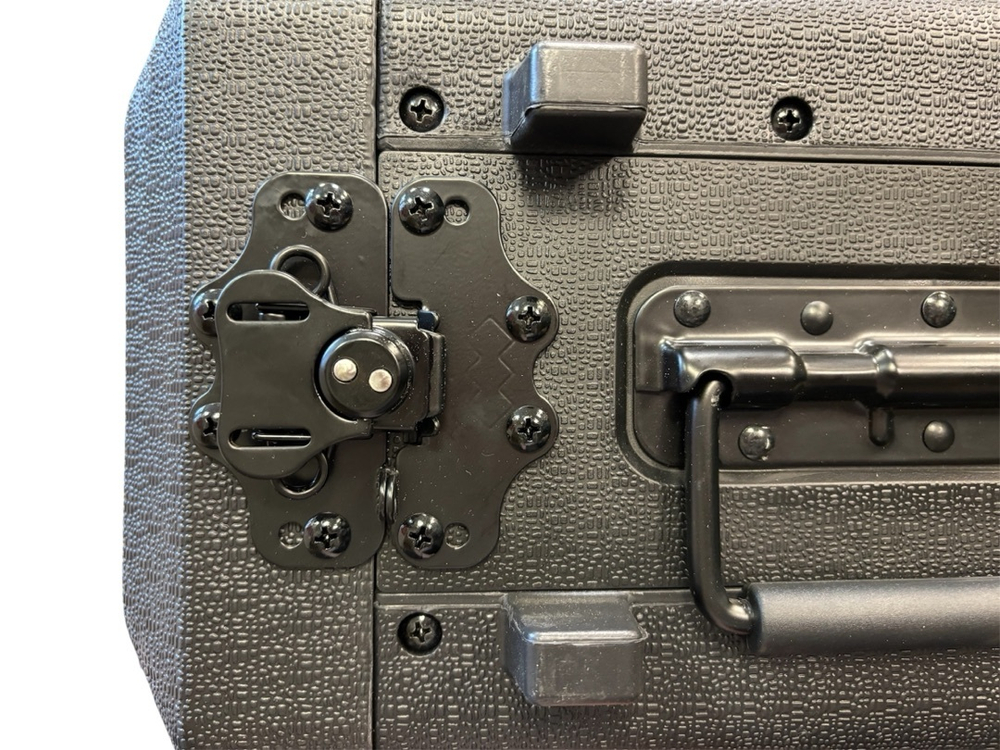 Короткий рэковый кейс 3 юнита 260мм LDPE +сумочка+ложемент в крышке| LDPE RACK3U260 | Внут. размеры 485*240*145мм