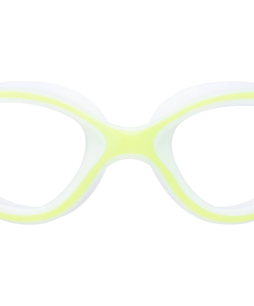 БЕЗ УПАКОВКИ Очки для плавания Oliant White/Lime