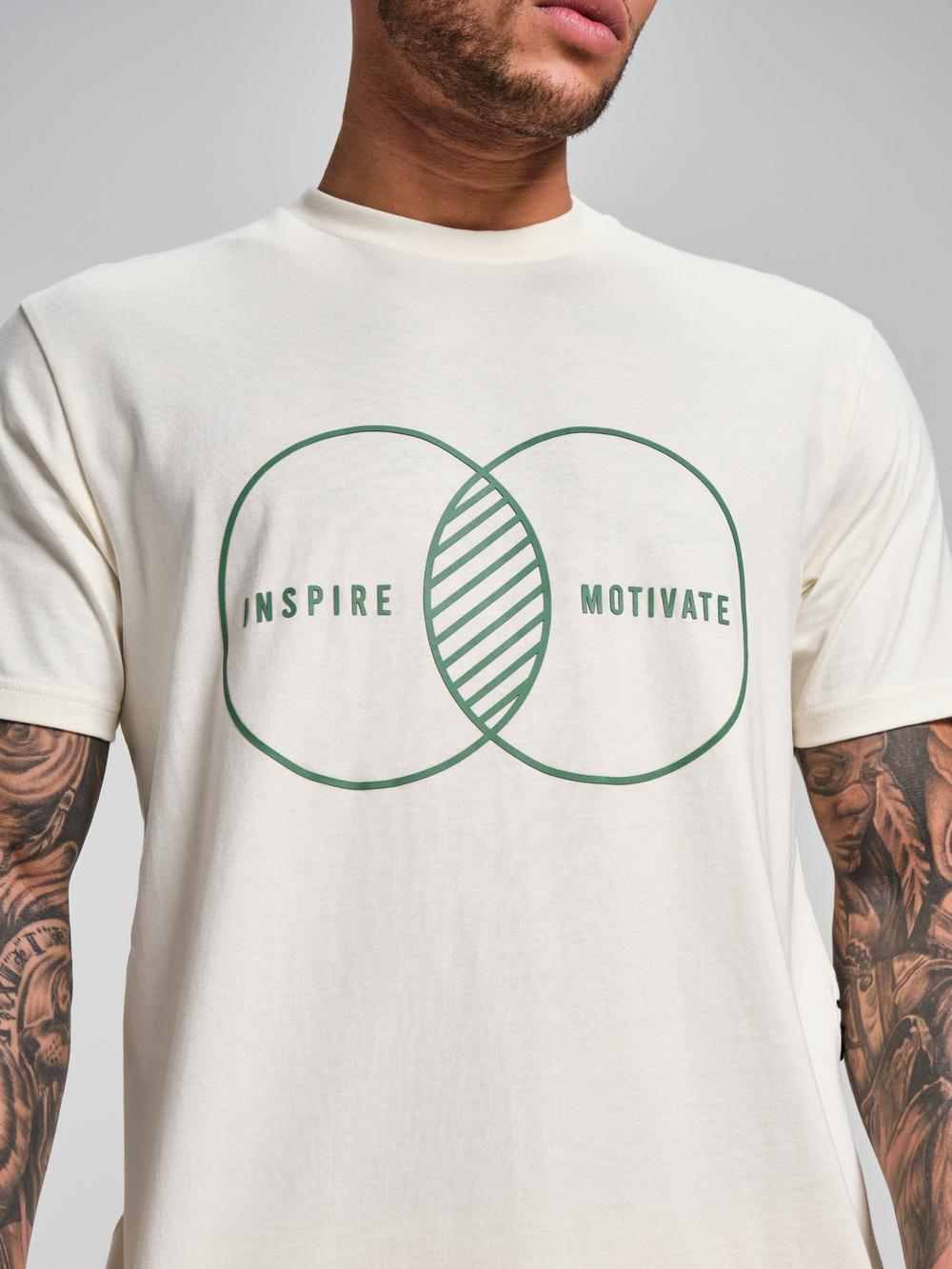 Футболка мужская ORIGINAL CREATOR INSPIRE T-SHIRT, Молочный