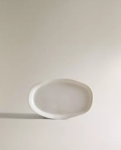 ZARA HOME МЫЛЬНИЦА С РЕЛЬЕФНЫМ УЗОРОМ, БЕЛЫЙ