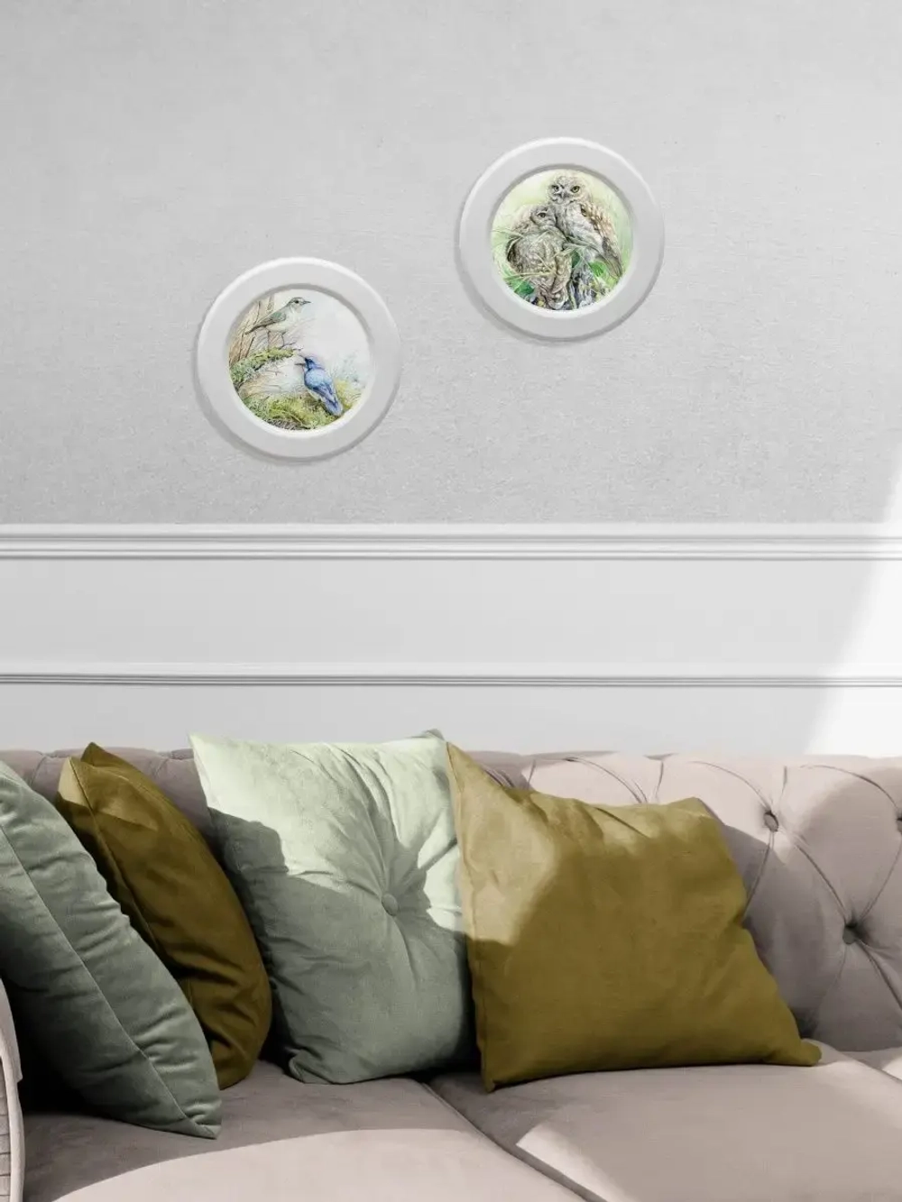 Картина на стену интерьерная на холсте 27 см