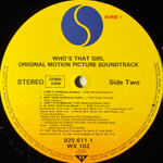 Madonna- Who's That Girl (Европа 1987г.)