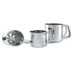 Сито 9,7 см кружка h13 см с механизмом нерж. мелкая сетка P.L. Proff Cuisine