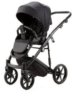 Детская коляска Adamex Mobi New 2 в 1 MN-TK53 ЧЕРНЫЙ