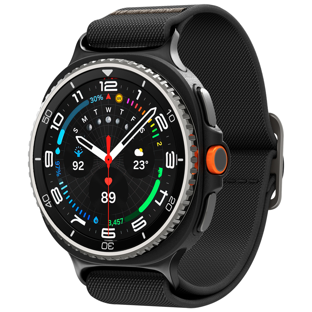 Ремешок Spigen Lite Fit Band для Galaxy Watch 8 (46/44/40 mm) черный