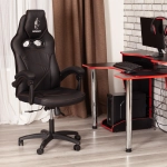 Arena (Tetchair) Кресло (кожзам черный/черный)