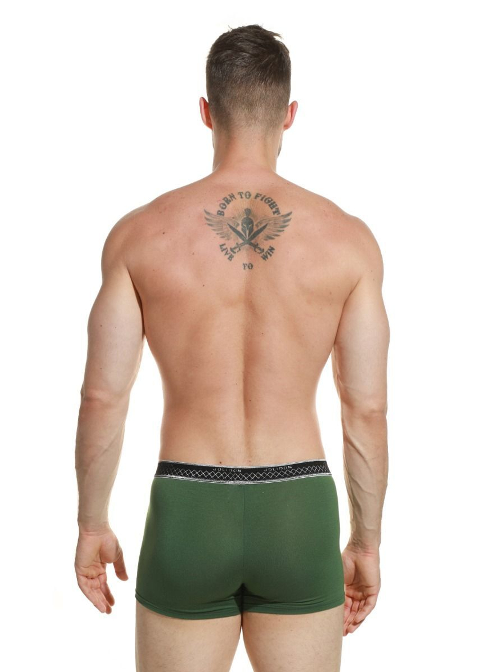 Мужские трусы-боксеры из микромодала с широкой мягкой резинкой (Размер: M) (Цвет: черный)