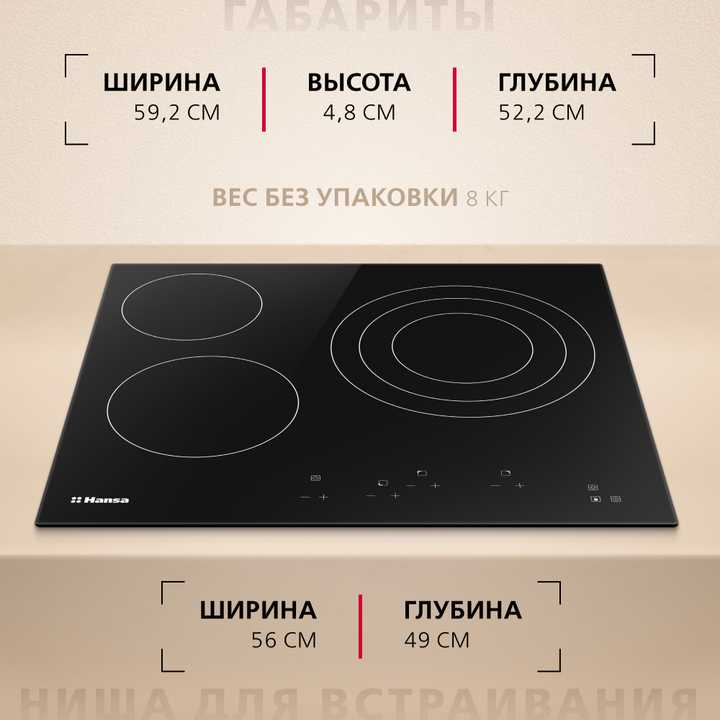 Электрическая панель Hansa BHC66216