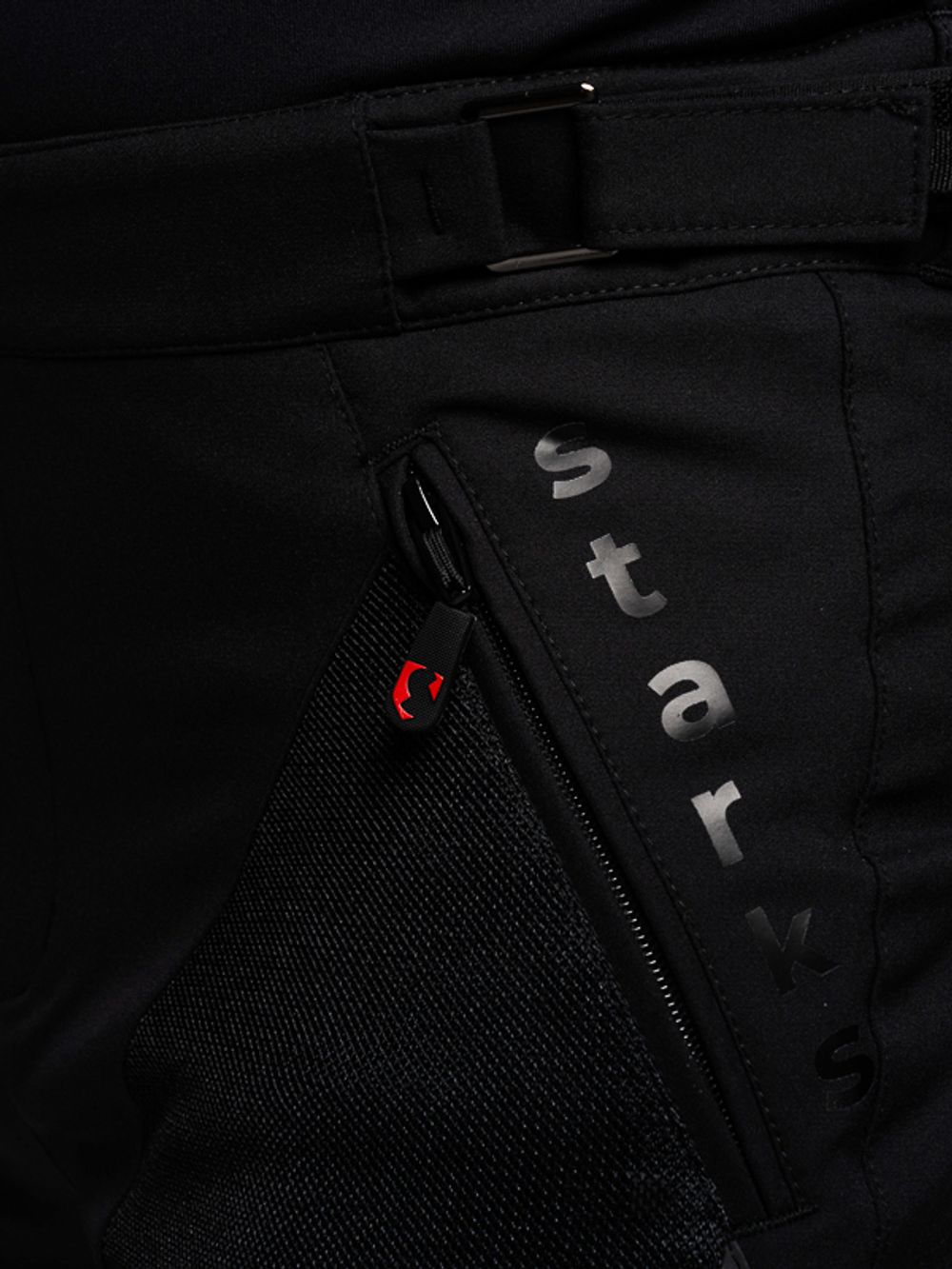 Мотоштаны Сетка Air Shell / Чёрный