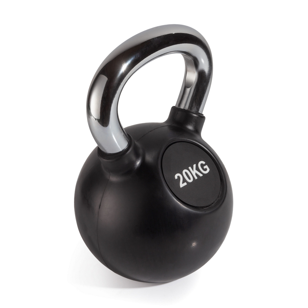 Гиря с резиновым покрытием 20 кг (модель: К-6) VictoryFit VF-KRU200