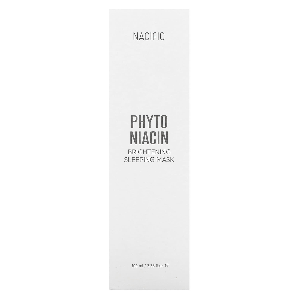 Nacific, Phyto Niacin, осветляющая маска для сна, 100 мл (3,38 жидк. унц.)