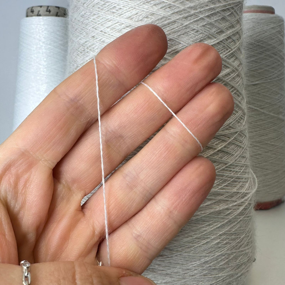 HARMONY - Lana Gatto; 100% меринос; 1500м/100гр; цвет:белый дым