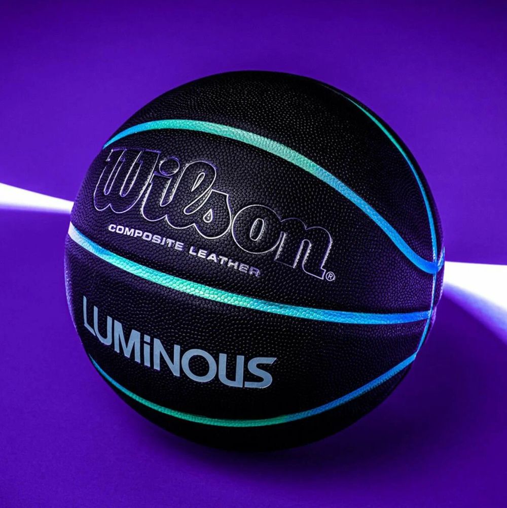 Баскетбольный мяч Wilson Luminous "Black"