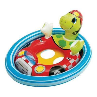 Круг для плавания с трусами Зверюшки Черепаха 74*58см. от 3-4 лет 59570/589379 (Intex)