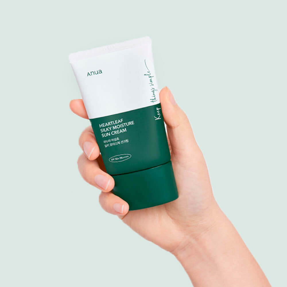 ANUA Heartleaf Silky Moisture Sunscreen 50ml