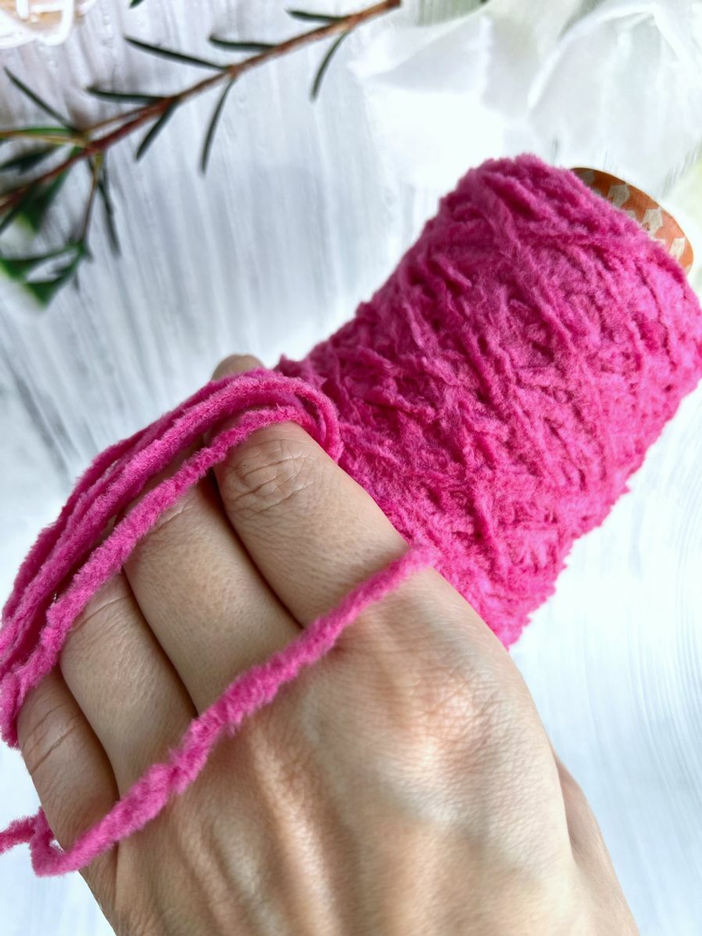 Пряжа шениль итальянская синель CHENILLE