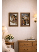 Картина на стену интерьерная на холсте "Дети"