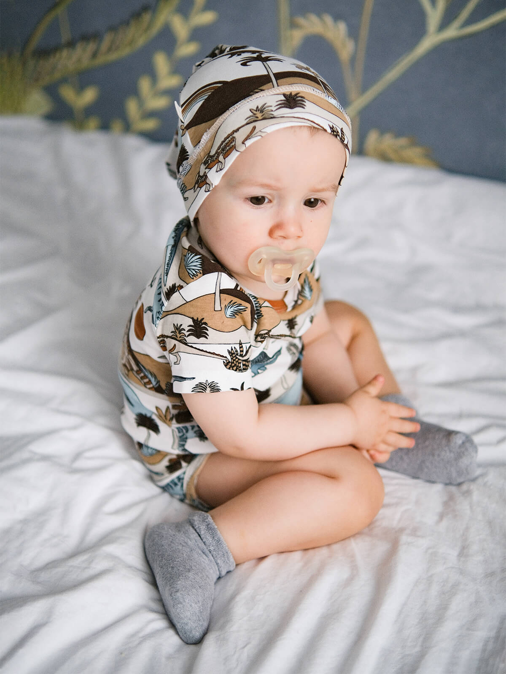 Носки детские махровые Mjolk Grey/Cream, сет из 2х