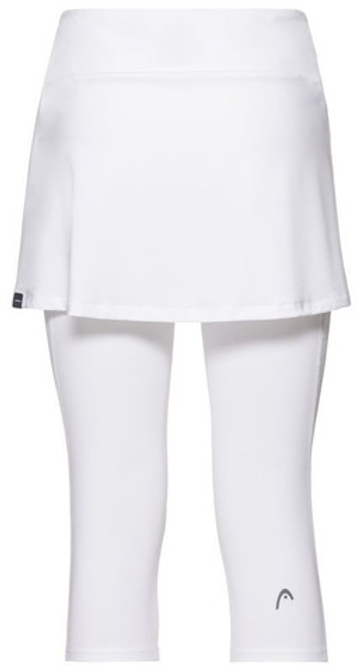 Теннисная юбка Head Club 3/4 Tights Skort - белый