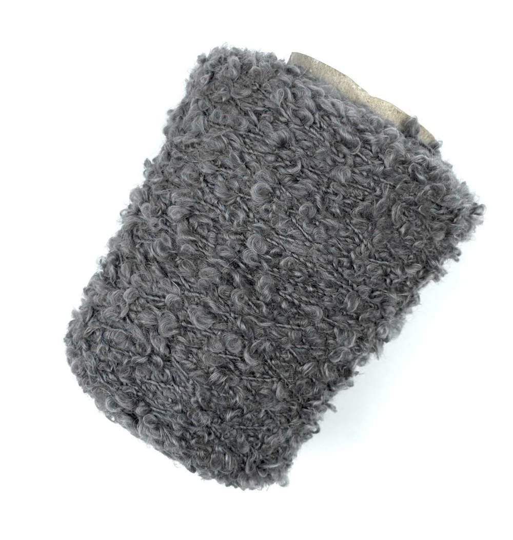 Biagiolli Modesto Бэби-як 76% меринос 19% па 5% 250 м в 100 гр серый грифельный