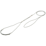 V.I.PET Ринговка с кольцом круглая c плетеным расширением, 2,5*8