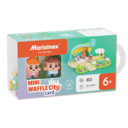 Marioinex - Конструктор Mini Waffle CITY Кафе 80 шт. 903186