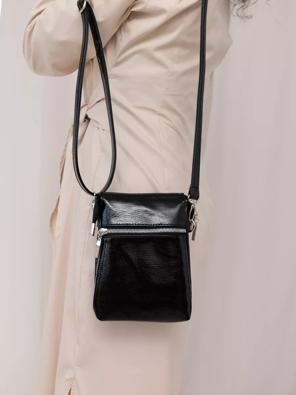 Сумка через плечо под телефон маленькая