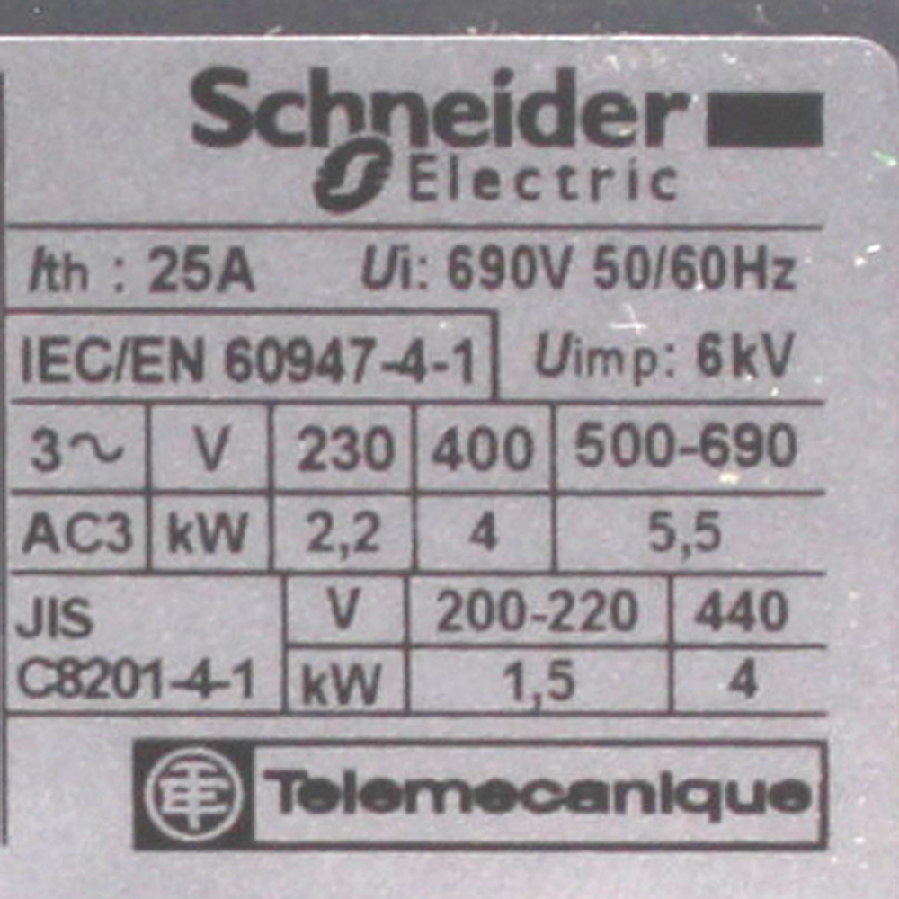 LC1D09BL Контактор Schneider Electric
