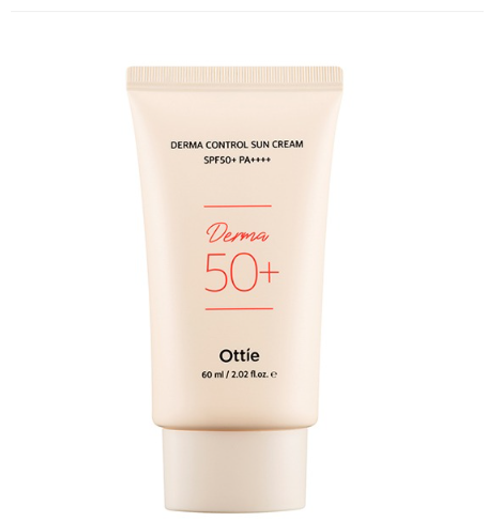 Солнцезащитный крем для проблемной кожи SPF 50 Ottie Derma Control Sun Cream 60 мл