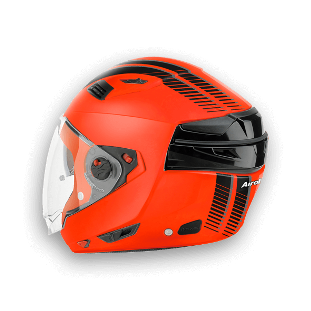 Шлем трансформер Airoh EXECUTIVE STRIPES