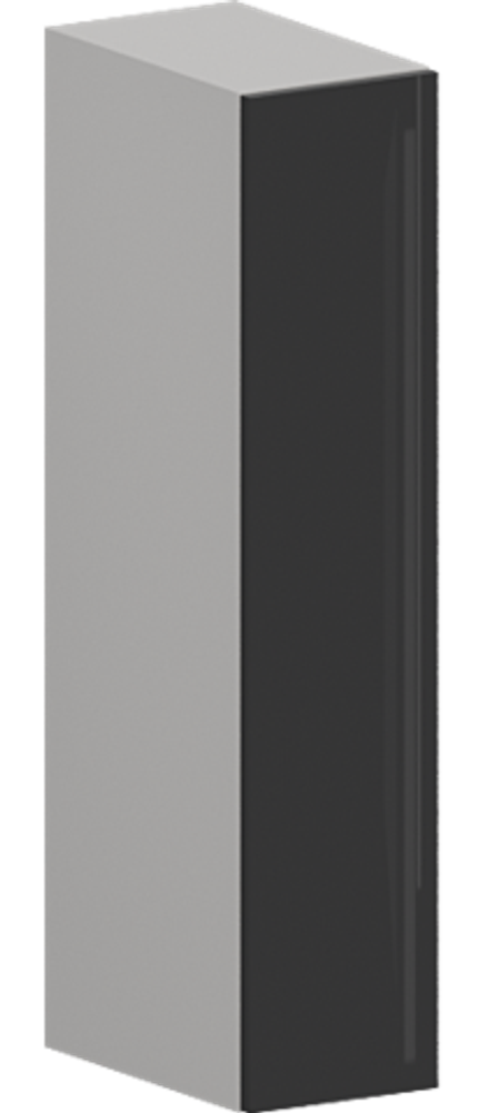 Кухня Модуль ШВБ 209М Графит/ Графит Глянец