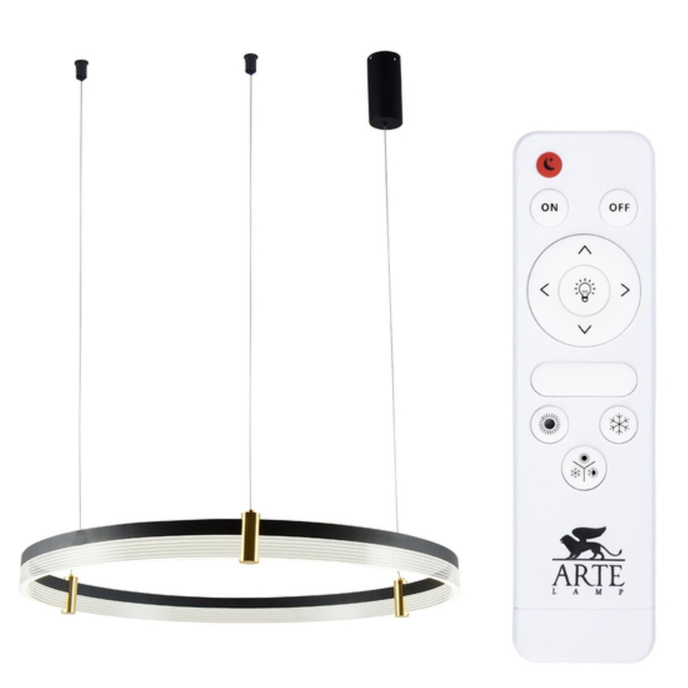 Подвесной светодиодный светильник Arte Lamp MERCURY A2183SP-1BK