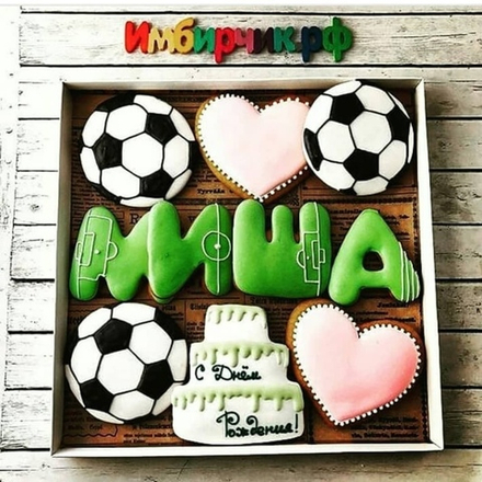 Имбирные пряники Имена Михаил