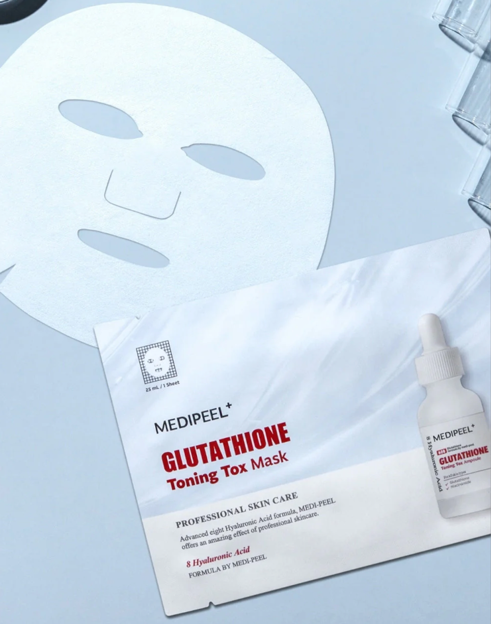 Medi-Peel Отбеливающая тонизирующая маска для лица Glutathione Toning Tox Mask