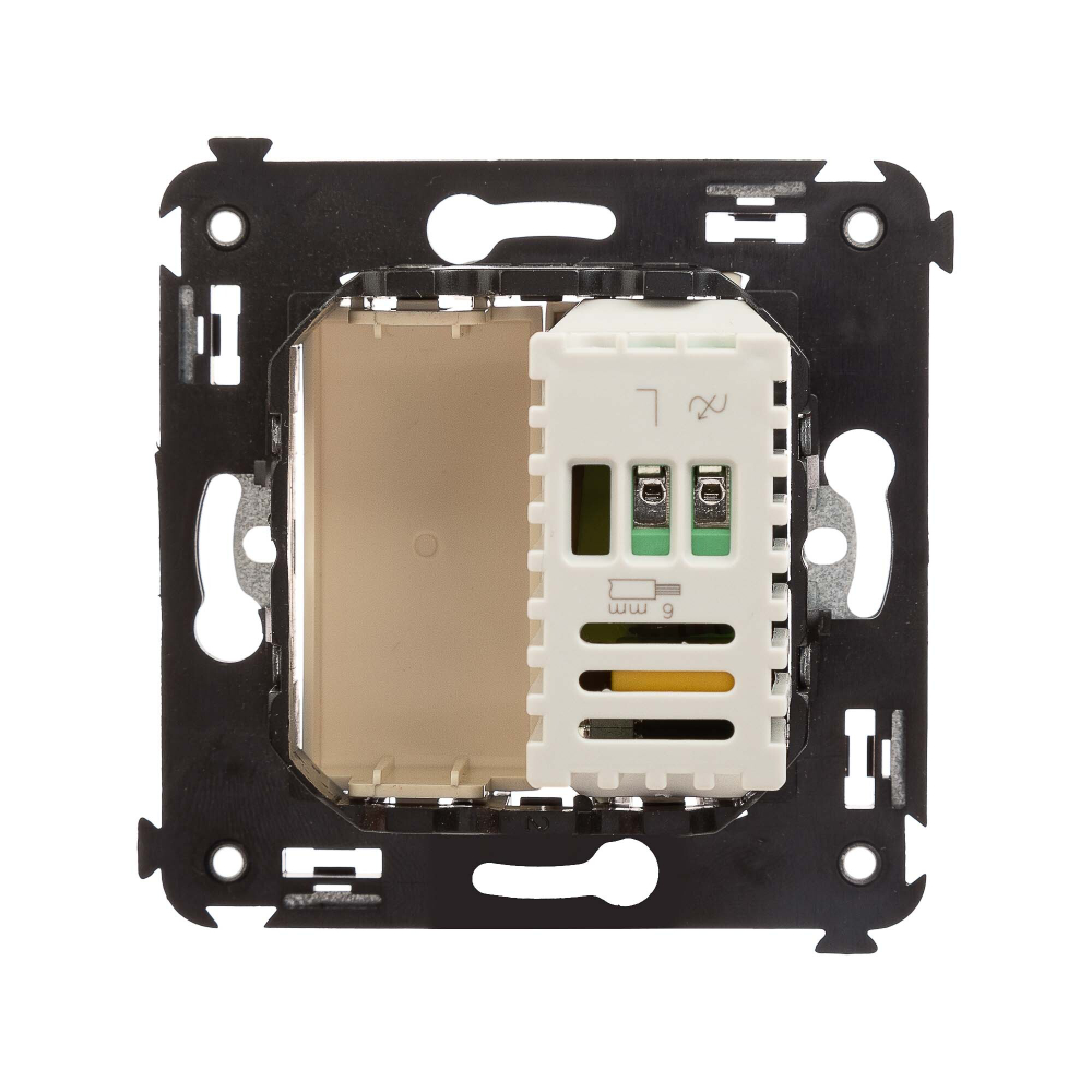 Диммер поворотный в стену, "Avanti", "Ванильная дымка"