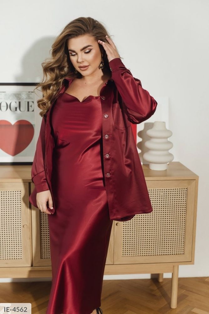 Рубашка IE-4563 Фабрика Моды