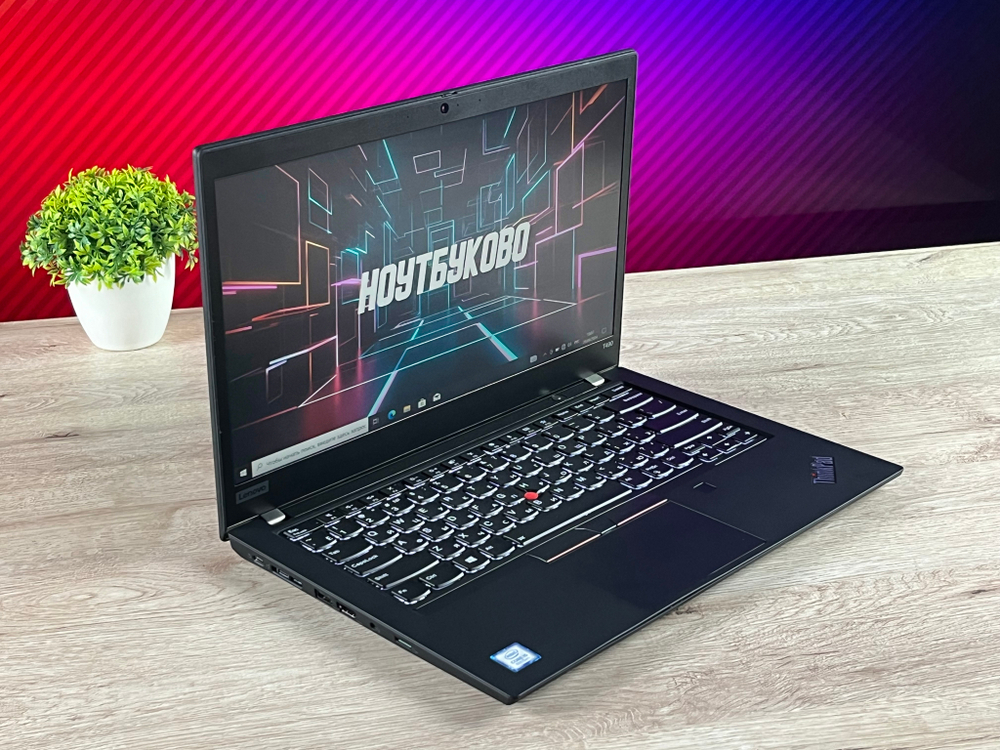 Ноутбук Intel Lenovo ThinkPad T490, 14 FHD IPS, core i5-8265U, 8 Gb RAM, 256 Gb SSD, Win Pro, русская клавиатура