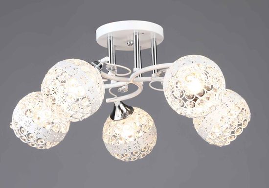 6431/5 WT+CR (1) Люстра (RL)