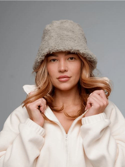 Панама из шерсти мериноса, оливковая, SilverFox