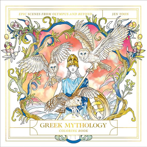 Greek Mythology Coloring BK