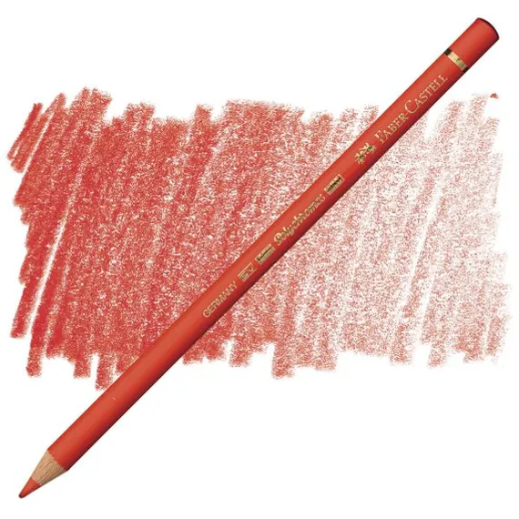 Rəngli karandaş \ Цветные карандаши Faber-Castell Polychromos Pencil - 117 Light Cadmium Red