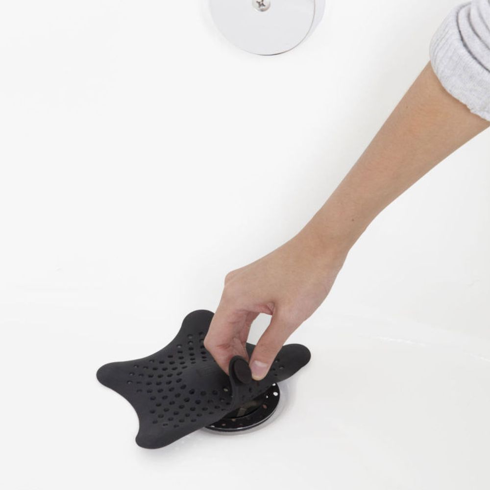 Фильтр для слива Starfish, черный