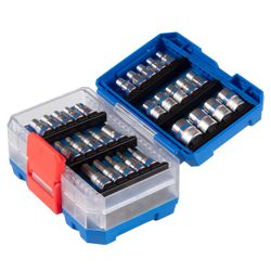 KING TONY (2549MR-EB) Набор торцевых головок и насадок 1/4", 4-14 мм, 49 предметов